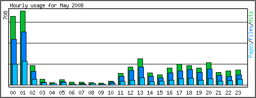 Hourly usage