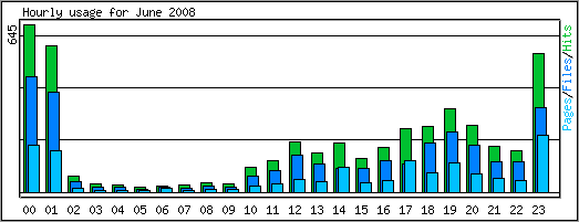 Hourly usage