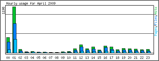 Hourly usage