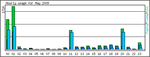 Hourly usage