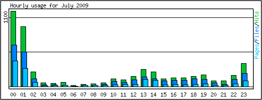 Hourly usage