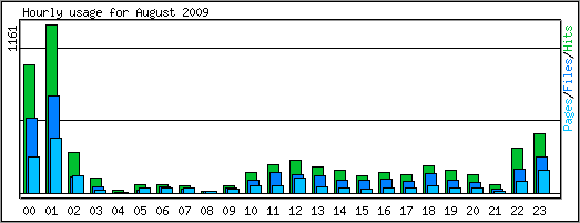 Hourly usage