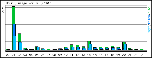 Hourly usage