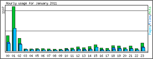 Hourly usage